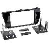 Supports Autoradio de Roger Kit Facade autoradio 2DIN compatible avec Toyota Corolla ap14 Noir