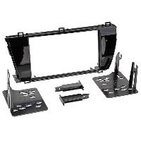 Supports Autoradio de Roger Kit Facade autoradio 2DIN compatible avec Toyota Corolla ap14 Noir