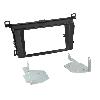 Supports Autoradio de Roger Kit Facade autoradio 2DIN compatible avec Toyota Rav 4 ap13 Noir
