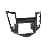 Supports Autoradio de Roger Kit Facade Autoradio compatible avec Cruze - Noir brillant