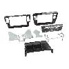 Supports Autoradio de Roger Kit facade compatible avec Seat Mii Skoda Citigo VW Up ap11 Clim manuelle - Brillant
