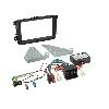 Supports Autoradio de Roger Kit Installation autoradio 2DIN CAN Bus Adaptateur ant. compatible avec VW Seat Skoda ap03 noir