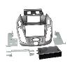 Supports Autoradio de Roger Kit support 2Din compatible avec Ford Tourneo Transit Connect ap13 Avec vide poche - Argent