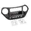 Supports Autoradio de Roger Kit support 2Din compatible avec Hyundai i10 ap13 avec vide-poche - Noir