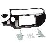 Supports Autoradio de Roger Kit Support Autoradio 2Din compatible avec Kia Rio ap15 Noir brillant