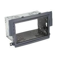 Supports Autoradio de Roger Kit Support autoradio 2DIN compatible avec Mitsubishi Colt 04-08 Noir