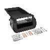 Supports Autoradio de Roger Kit support autoradio 2Din compatible avec Nemo Fiorino Bipper 08-21 - Avec vide poche - Noir