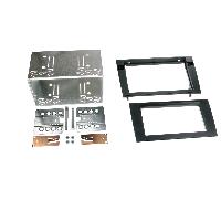 Supports Autoradio de Roger Kit support autoradio compatible avec Audi A4 02-07 - noir