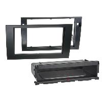 Supports Autoradio de Roger Kit Support Autoradio compatible avec Audi A4 Seat Exeo Avec vide poche Induction Qi