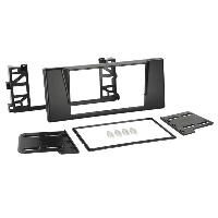 Supports Autoradio de Roger Kit Support Autoradio compatible avec BMW 5 E39 Rubbertouch Noir