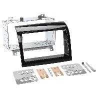 Supports Autoradio de Roger Kit Support Autoradio compatible avec Boxer Ducato Jumper 11-14 Noir brillant