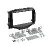 Supports Autoradio de Roger Kit support Autoradio compatible avec Citroen C1 Peugeot 108 Toyota Aygo -Noir brillant