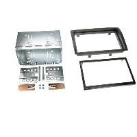 Supports Autoradio de Roger Kit Support Autoradio compatible avec Citroen Jumper Fiat Ducato Peugeot Boxer 06-21 Noir