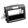 Supports Autoradio de Roger Kit Support autoradio compatible avec Honda CR-V ap12 Avec vide poche Noir
