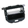 Supports Autoradio de Roger Kit Support autoradio compatible avec Hyundai i10 08-13 Avec vide poche - Noir Rubber touch