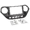 Supports Autoradio de Roger Kit Support Autoradio compatible avec Hyundai i10 Noir