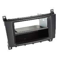 Supports Autoradio de Roger Kit Support autoradio compatible avec Mercedes classe C W203 CL203 S203 Noir