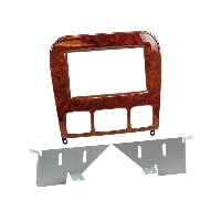 Supports Autoradio de Roger Kit Support Autoradio compatible avec Mercedes Classe S W220 - noyer
