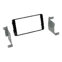 Supports Autoradio de Roger Kit Support autoradio compatible avec Mitsubishi L200 Fiat Fullback Noir brillant