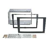 Supports Autoradio de Roger Kit Support Autoradio compatible avec Opel Astra H Edition Anthracite rubber touch