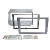 Supports Autoradio de Roger Kit Support Autoradio compatible avec Opel Signum Corsa C Tigra Meriva Vectra Anthracite