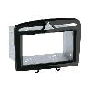 Supports Autoradio de Roger Kit Support autoradio compatible avec Peugeot 308 408 Noir nacre 2DIN