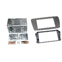 Supports Autoradio de Roger Kit Support autoradio compatible avec Seat Ibiza 6J gris conamera 2Din