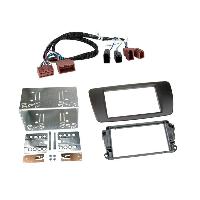 Supports Autoradio de Roger Kit Support Autoradio compatible avec Seat Ibiza 6J Noir Nit 2Din