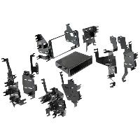 Supports Autoradio de Roger Kit Support Autoradio compatible avec Toyota Avensis Celica MR2 Rav 4 Yaris