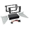 Supports Autoradio de Roger Kit support avec vide poche Induction Qi compatible avec Skoda Octavia - Noir brillant