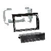 Supports Autoradio de Roger Kit support vide poche Induction Qi compatible avec Fiat Citroen Peugeot - Noir