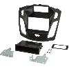 Supports Autoradio de Roger Support 2DIN compatible avec Ford Focus 2011 avec vide-poche - Noir