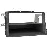 Supports Autoradio de Roger Support 2Din compatible avec Kia Sorento II -XM- ap09 avec vide-poche - Noir