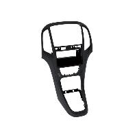 Supports Autoradio de Roger Support 2Din compatible avec Opel Astra J ap09 avec vide-poche - noir perle