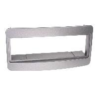 Supports Autoradio de Roger Support autoradio 1 DIN compatible avec Toyota Avensis Celica MR2 Rav4 Yaris Verso - Argent