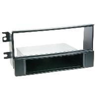 Supports Autoradio de Roger Support autoradio 1DIN compatible avec Kia Sportage II 08-10 - avec vide poche - Noir