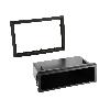 Supports Autoradio de Roger Support autoradio 1DIN compatible avec Megane 2 02-10 - Avec vide poche - Noir