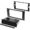 Supports Autoradio de Roger Support Autoradio 1Din ou 2Din compatible avec Ford 04-10 - Anthracite - Avec vide-poche