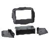Supports Autoradio de Roger Support autoradio 2DIN compatible avec Jeep Renegade ap14 Noir