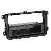 Supports Autoradio de Roger Support autoradio 2DIN compatible avec Skoda VW Seat Avec vide poche - Noir