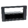Supports Autoradio de Roger Support autoradio compatible avec Saab 9-5 05-11 Avec vide poche - Noir