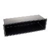Supports Autoradio de Roger Vide poche autoradio 1Din Universel ISO - Noir P68mm 188x59mm