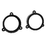 Supports Haut-Parleur compatible avec Logan Sandero Megane Wind 08-14 Voir liste - D130mm
