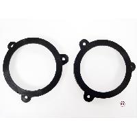 Supports Haut Parleurs de Roger Entretoises Haut-Parleur compatible avec Renault Megane 3 2008-2014 - D130mm