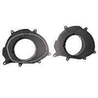 Supports Haut Parleurs de Roger Supports Haut-Parleur compatible avec Renault Clio 4 12-19 - D165 Avant