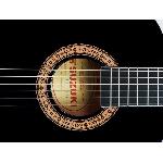 SUZUKI Guitare classique 3-4 finition noire avec housse de protection