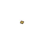 Boitier - Coque De Cle - Telecommande Switch 4 broches carre plat bouton jaune x 10