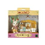 Figurine Miniature - Personnage Miniature SYLVANIAN FAMILIES - 5015 - Frere Lapin Chocolat et Toilettes - Village - Mixte - 3 ans+