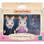 Figurine Miniature - Personnage Miniature SYLVANIAN FAMILIES - 5190 - Grands-Parents Lapin Chocolat - Les familles