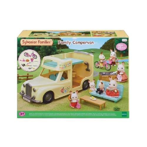 Figurine Miniature - Personnage Miniature SYLVANIAN FAMILIES - 5454 - Le camping car - Les vacances